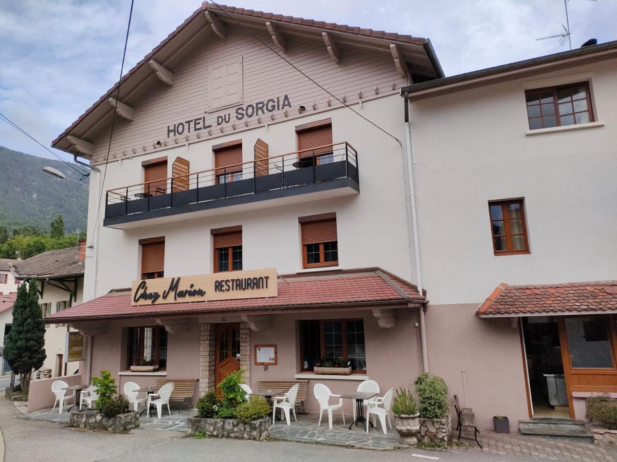 Hotel-Restaurant Le Sorgia Bellegarde-sur-Valserine Exterior foto